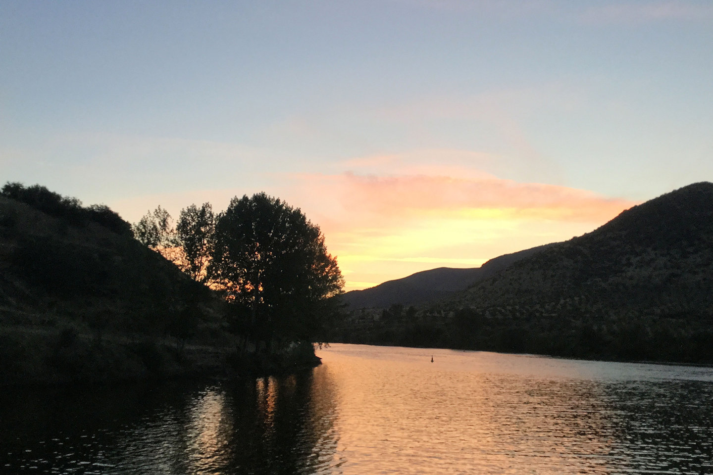 Sunset at Barca D photograph